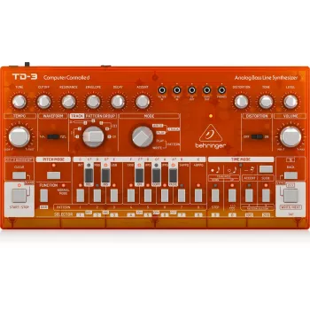 Analoginis sintezatorius Behringer TD-3-SB Red 9V DC