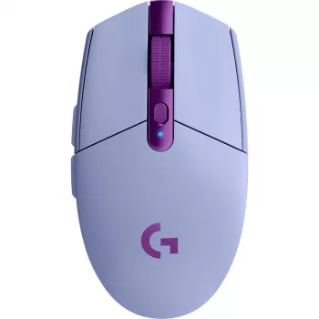 Logitech G305 LIGHTSPEED belaidė žaidimų pelė - alyvinė