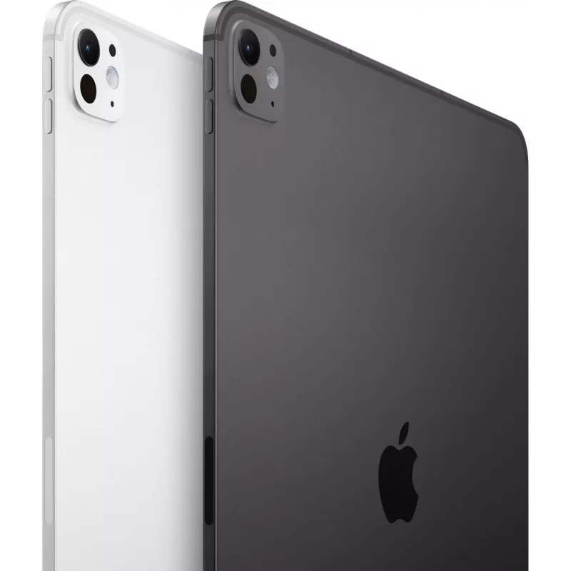 Apple iPad Pro M5 Wi-Fi + Cellular 2TB su standartiniu stiklu sidabrinis