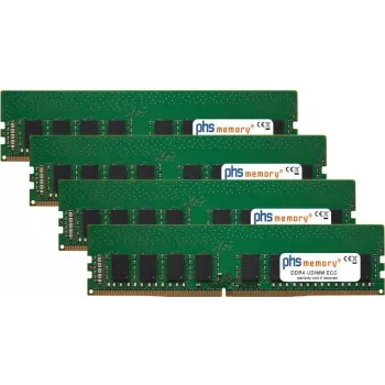 PHS-memory 64GB (4x16GB) rinkinys RAM atmintis Dell Precision 3430 Tower DDR4 UDIMM ECC 2666MHz PC4-2666V-E (SP284181)