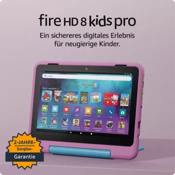 Amazon Fire HD 8 Kids Pro (2024) 32 GB Rožinė
