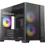 Antec korpusas Mini FLUX M Micro-ATX / Mini-ITX be maitinimo šaltinio juodas