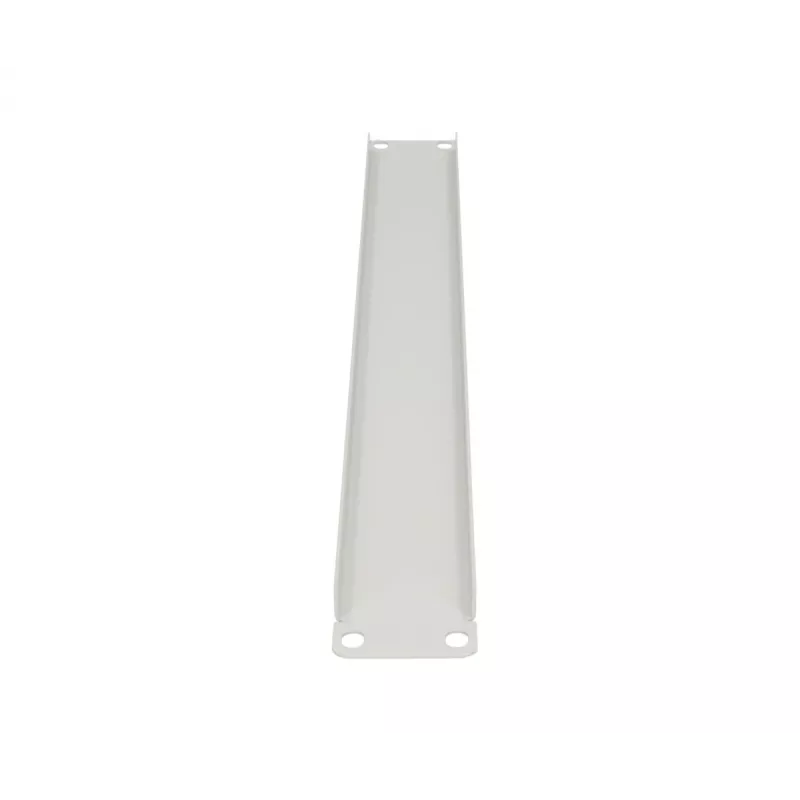Užpildymo panelė Extralink Front Blank Panel 1U 19 colių pilka, plieninis korpusas
