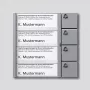Siedle 200035743-00 sidabrinis