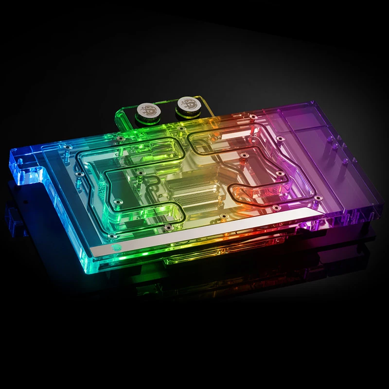 Bitspower Classic ASUS RTX 3070 TUF vandens blokas, ARGB - akrilas