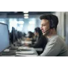 Ausinės EPOS IMPACT 100 MS Mono USB-C+A laidinės lengvos 51 g