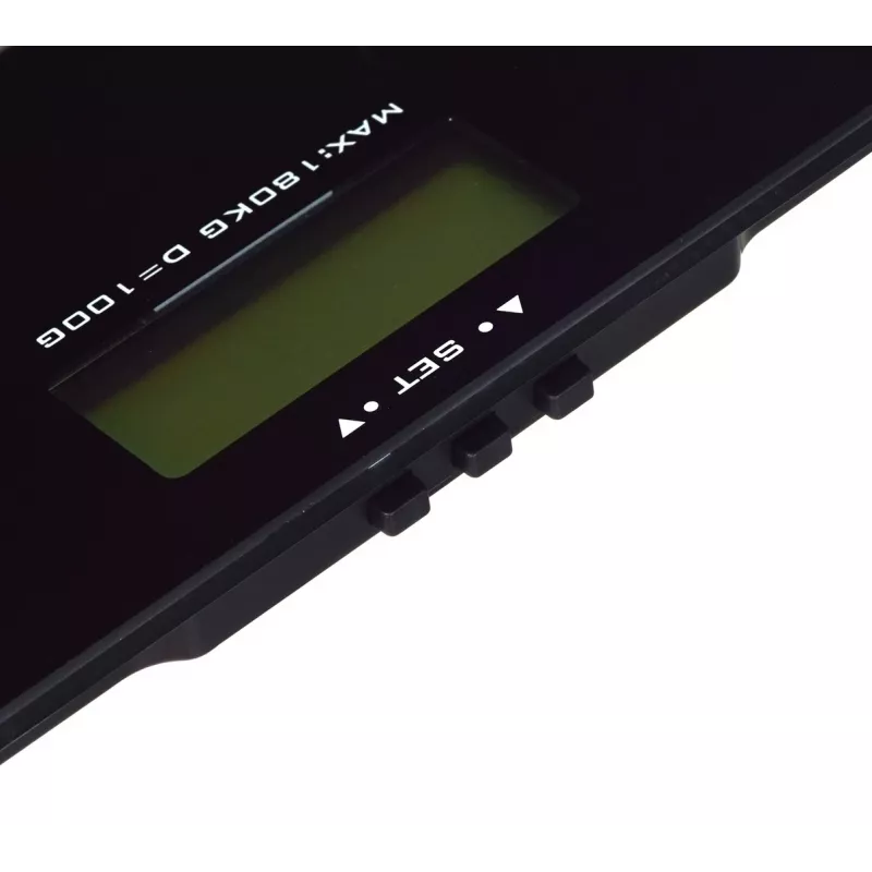 Asmeninės kūno svorio svarstyklės Esperanza EBS018K – elektroninės, 180 kg, juodos