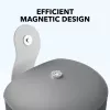 Dėklas ausinėms Anker Soundcore Space One Pro su magnetiniais metaliniais mygtukais, pilkas