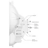 Ubiquiti AirFiber AF-24HD, 2Gbps+ magistralė, 24 GHz (kaina už vnt.)