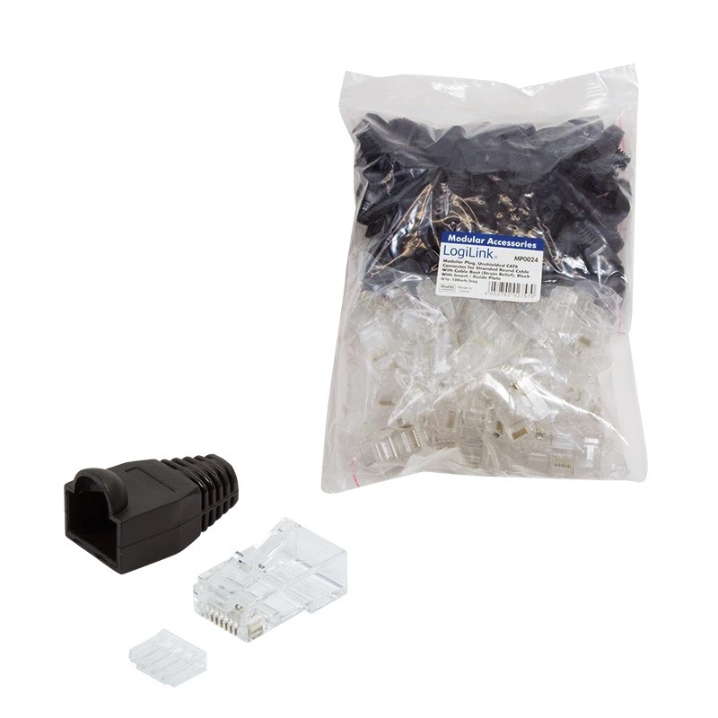 RJ-45 laidas jungtis LogiLink MP0024 (100 vnt.)