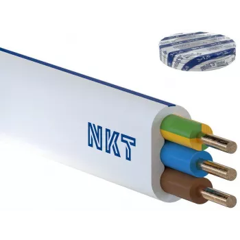 Plokščias įvadinis kabelis OEM 172152001C0100 450/750V 3×1,5 mm²
