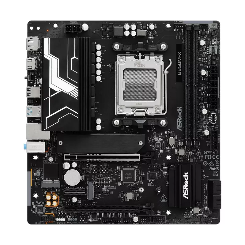 Motininė plokštė ASRock B850M-X R2.0 AM5 Micro-ATX