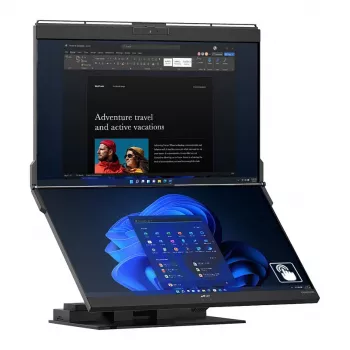 Monitorius Mobile Pixels Geminos X 24 colių liečiamas Quad HD 2560 x 1440