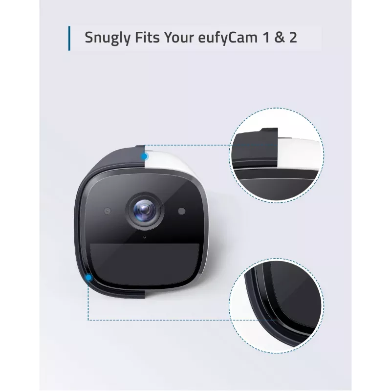 Dangtelis Eufy T8711111 Lauko Juodas 2 vnt