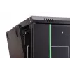 Sieninis 19 colių stovo spintos korpusas DIGITUS Dynamic-N DN-37103 — 7U, 600x600 mm, IP20, nesurinktas, juodas