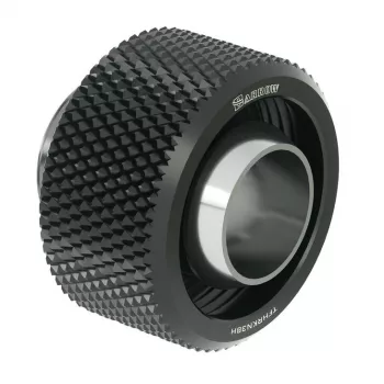 Barrow kompresinis jungtukas - 16/10 mm, juodas