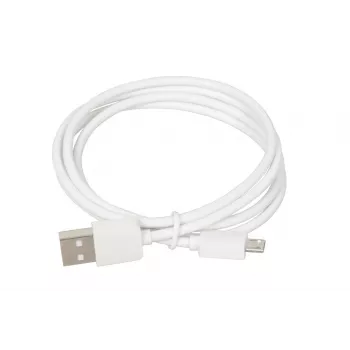 Įkroviklis iBOX C-41 USB 2A, 1 USB prievadas, microUSB laidas, Baltas