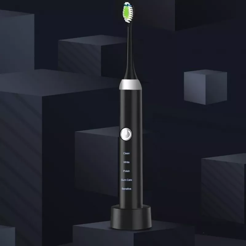 Sonic dantų šepetėlis Extralink Black 5 režimai
