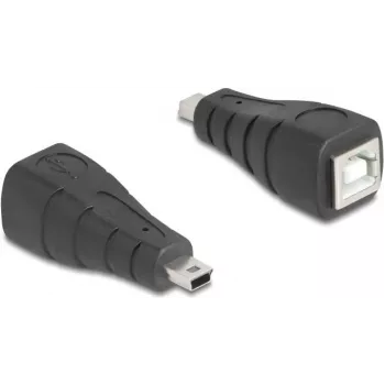 Lyties keitiklis DeLOCK 67200 Mini USB į USB Type-B juodas