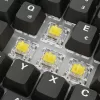 Mechaninė žaidimų klaviatūra Sharkoon Skiller SGK50S3 PBT Black Yellow RGB