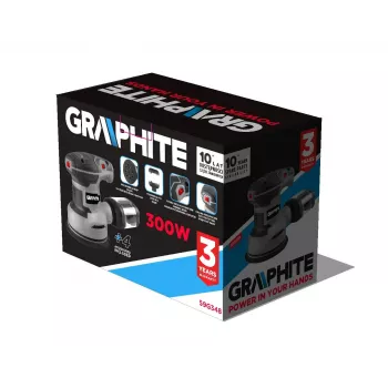 Ekscentrinis šlifuoklis Graphite 59G348