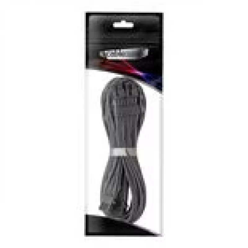CableMod C-Series Pro ModMesh Jungiamasis kabelis 8+8 kontaktų PCIe, anglies spalvos, 60 cm