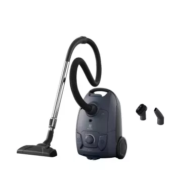 Būgninis dulkių siurblys Electrolux EB31C1DB 750W, 3 L dulkių maišas, HEPA filtras, teleskopinis plieninis vamzdis
