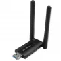 Greitas belaidis USB dviejų juostų Wi-Fi adapteris su 2 antenomis