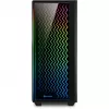 Sharkoon RGB LIT 200 Midi Tower kompiuterio korpusas, juodas