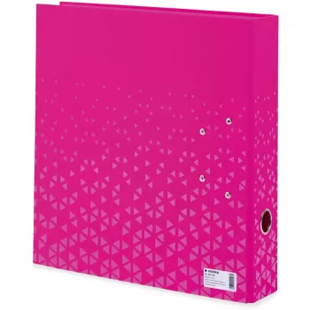 HERMA spalvotas A4 segtuvas su D žiedais Pink kartonas 1 vnt