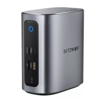 Dokų stotelė BlitzWolf BW-TH15 17v1 — 2x HDMI, DisplayPort, 4x USB-C