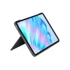 Klaviatūrinis dėklas Logitech Combo Touch QWERTZ vokiškas Smart Connector pilkas, skirtas iPad Air