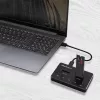 Qoltec 52274 M.2 SSD diskų dokavimo stotelė | NVMe | SATA | USB-C | DVIEJŲ 2 x 2TB
