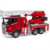 Gaisrinis automobilis BRUDER Scania Super 560R Raudonas Baltas Plastmasinis 3+