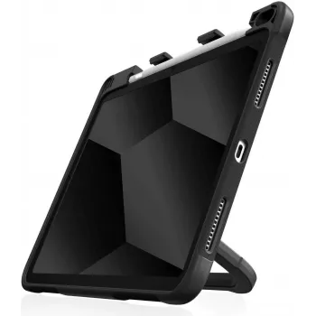 STM Dux Swivel Dėklas Apple iPad 10,9 (2022) juodas/skaidrus didmeninis STM-222-425KX-01