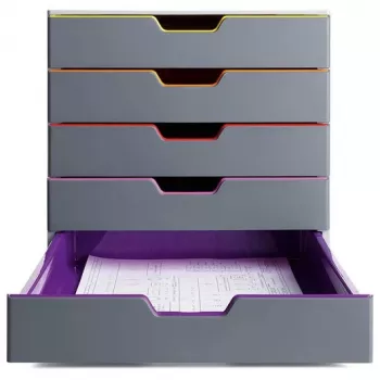 Dėžutė su stalčiais Durable VARICOLOR 5