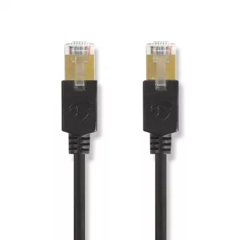 Nedis CCBW85210AT10 tinklo kabelis 1 m Cat6 F/UTP juodas
