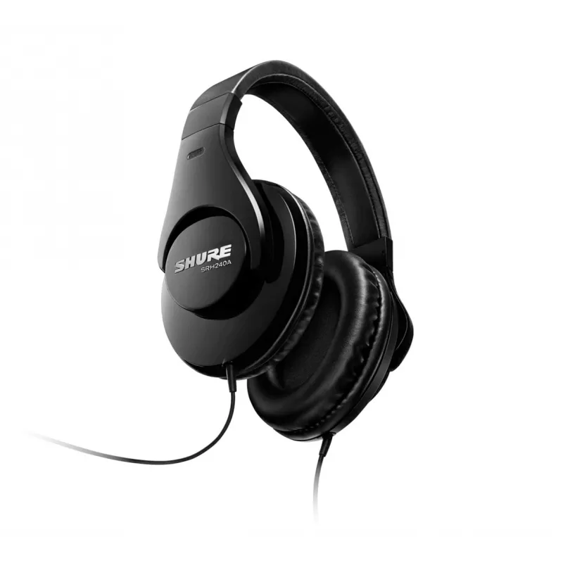 Ausinės Shure SRH240A laidinės, antgalvinės, juodos