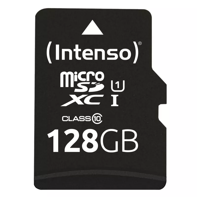 „Intenso“ 128GB microSDXC UHS-I Class 10 atminties kortelė