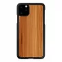 Apsauginis dėklas iPhone 11 Pro Max Man and Wood Cappuccino Black