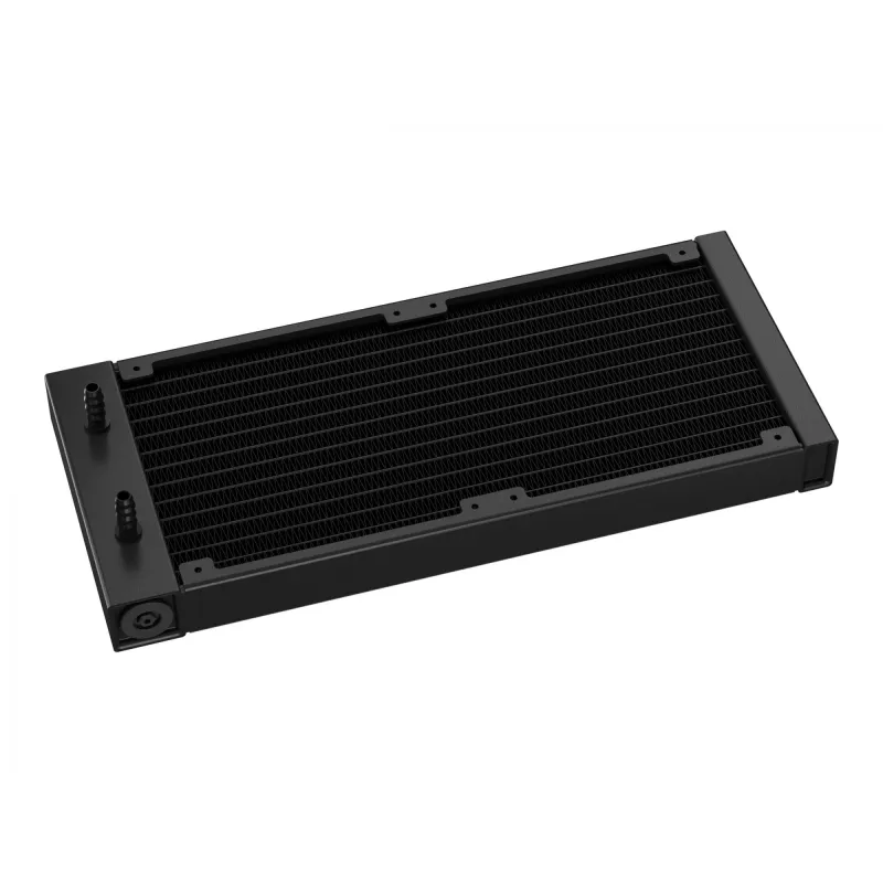 Vandens aušintuvas DeepCool LS520S — 120 mm ventiliatoriai, 500–2250 RPM, juodas, palaiko LGA1700/AM5/TR4
