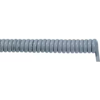 LAPP 73220320 spiralinis kabelis UNITRONIC® SPIRAL LiF2Y11Y 100 mm / 400 mm 6 x 0,14 mm² pilka 1 vnt.