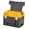 Dėžė įrankiams DeWalt DWST83343-1 – aliuminis/plastikas, vandeniui atspari, su vyriais uždengiamu dangčiu, užrakinama, 1 skyrius, 440×333×323 mm