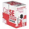 Alantec KIU5OUTS305Q tinklo kabelis juodas 305 m Cat5e U/UTP (UTP)