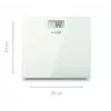 Svarstyklės asmeninės Ecomed by Medisana PS-72E – 150 kg, stiklinė platforma, balta