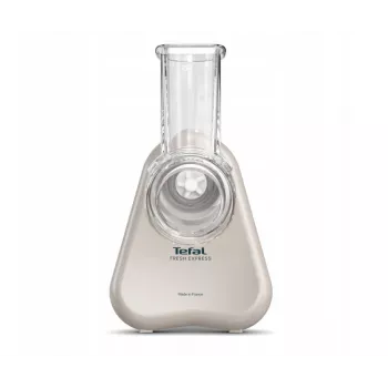 Elektrinė daržovių tarkavimo mašina Tefal Fresh Express DN853BE0 — 150 W, 3 keičiami antgaliai, 1 greitis, kreminė