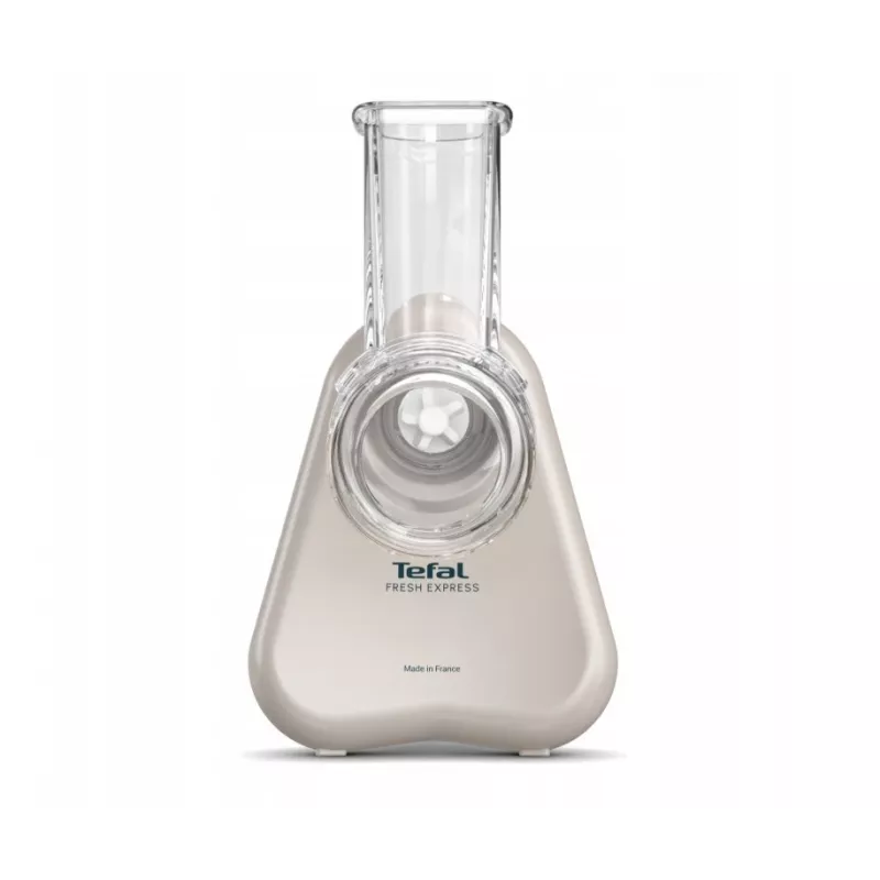 Elektrinė daržovių tarkavimo mašina Tefal Fresh Express DN853BE0 — 150 W, 3 keičiami antgaliai, 1 greitis, kreminė