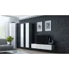 Cama TV stovas VIGO 140 30/140/40 sonomos ąžuolas/baltas blizgus