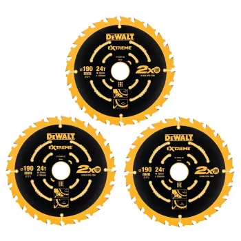 Diskinis pjūklas DeWALT DT10399-QZ 190 mm 24 dantys