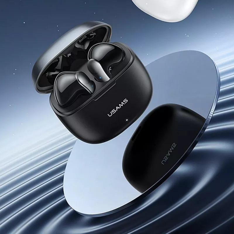 Ausinės USAMS TWSXH Series Dual Mic Wireless Mėlynos BHUXH03